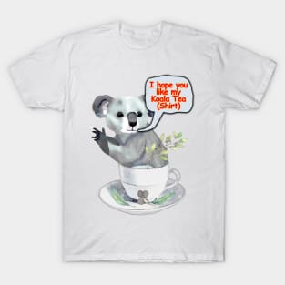 Cup of Koala-ty Tea Time T-Shirt